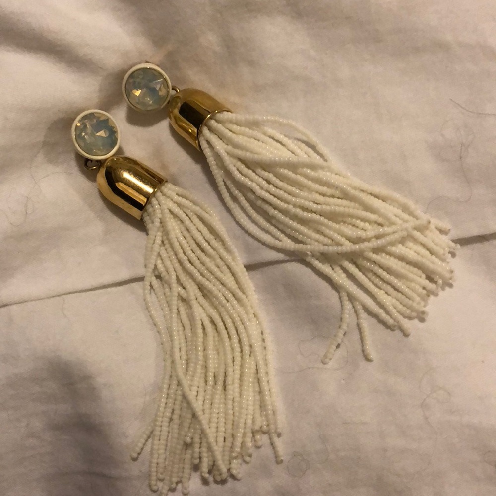 J. Crew Tassel Earrings